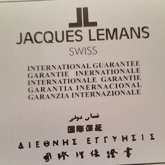 Vintage Jacques Lemans Chronograph Watch NIB - Picture 7 of 8